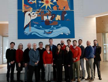 Georgina and Milwaukee Tool staff welcome to Georgina meeting